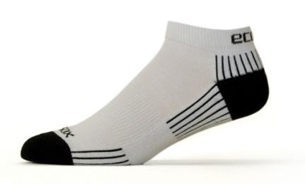 EcoSox Bamboo Diabetic Ankle Socks - King Size, 3 Pairs