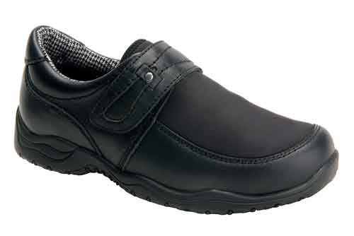 Drew Shoes Womens Antwerp - Black Stretch