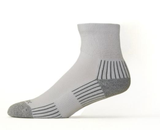 EcoSox Diabetic Bamboo Quarter Socks, 3 Pairs