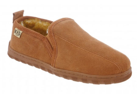 RJs Fuzzies Sheepskin Slippers Mens Romeo