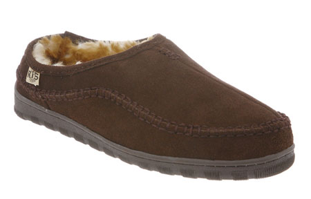 RJs Fuzzies Sheepskin Slippers Mens Pacific Slide