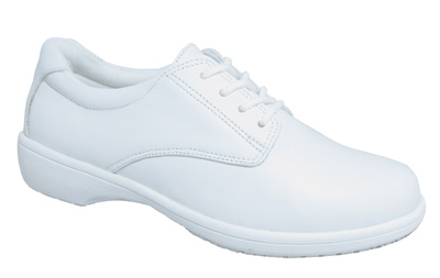 Genuine Grip Women's Casual Oxford - White