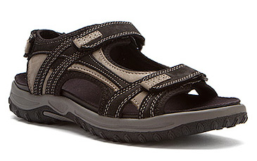 Drew Shoes Men's Warren - Black/Grey Nubuck