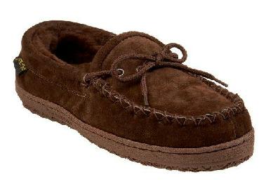 Old Friend Slippers Men's Loafer Moccasin - Brown