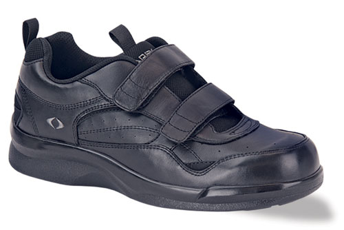 Apex Ambulator Men's Active Velcro Walker - Black