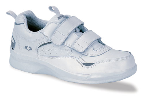 Apex Ambulator Men's Active Velcro Walker - White