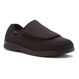 Propet Cush N Foot Slippers for Men - Black |