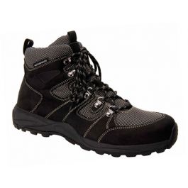 Drew Shoes Mens Trek - Black Nubuck |