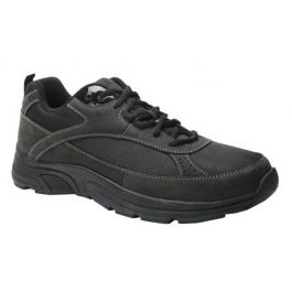 Drew Shoes Mens Aaron - Black Combo | DiabeticShoesHub display picture 1