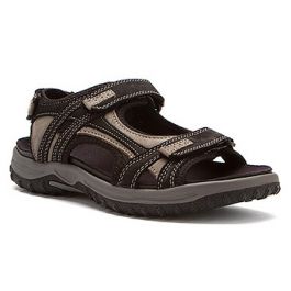 Drew Shoes Men's Warren - Black/Grey Nubuck |