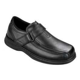 Orthofeet Shoes 585 Men's Dressy Oxford Strap - Black |