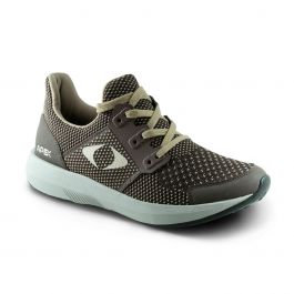 Apex Mens Performance Athletic Sneaker - Brown - Diabetic Shoes HuB