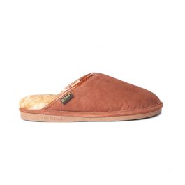 Old Friend Slippers Mens Scuff - Chestnut