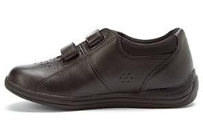 Orthofeet 619 Lava Stretch Knit Shoes - Black - Diabetic  display picture 2