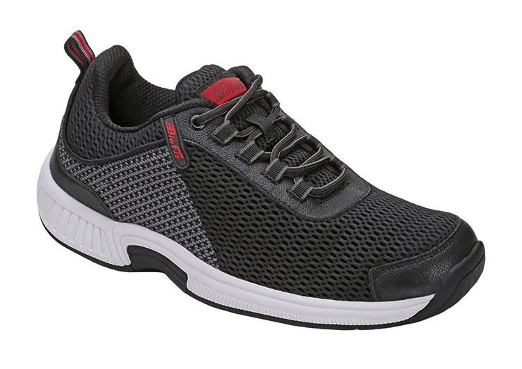 Orthofeet 681 Orthopedic Mens Work Boots Shoes Sz 13 2E Wide Hard Toe S13 Orthofeet 681 Granite Diabetic Composite Toe Work Boots  main image 2