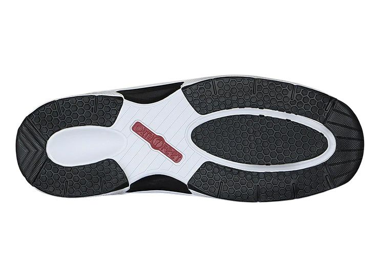 Orthofeet Lava 619 Knit Diabetic Orthopedic Shoes Black Mens US Size 13 2E Wide Men main image 2